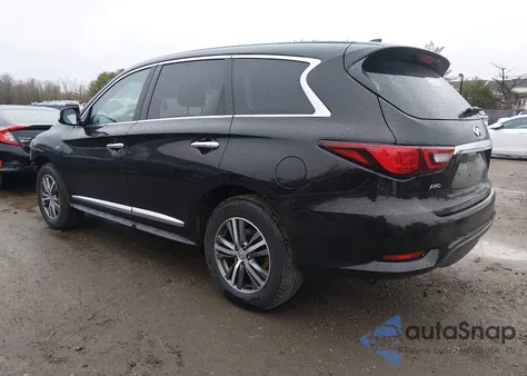 2020 Infiniti Qx60 Pure Awd from USA, damaged, VIN 5N1DL0MM2LC522990